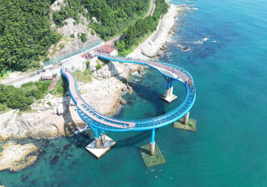 청사포 다릿돌전망대