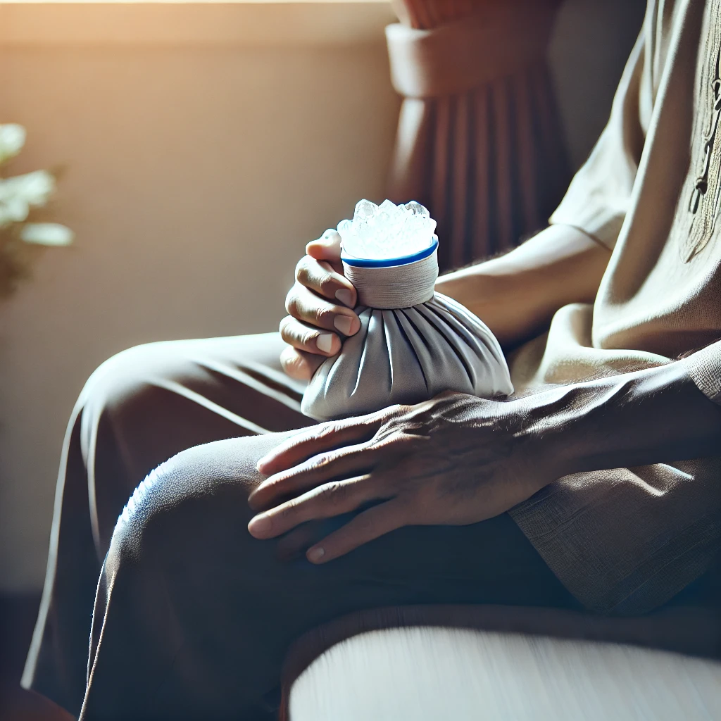 자전거 라이더 무릎 바깥쪽 장경인대염 통증 이미지