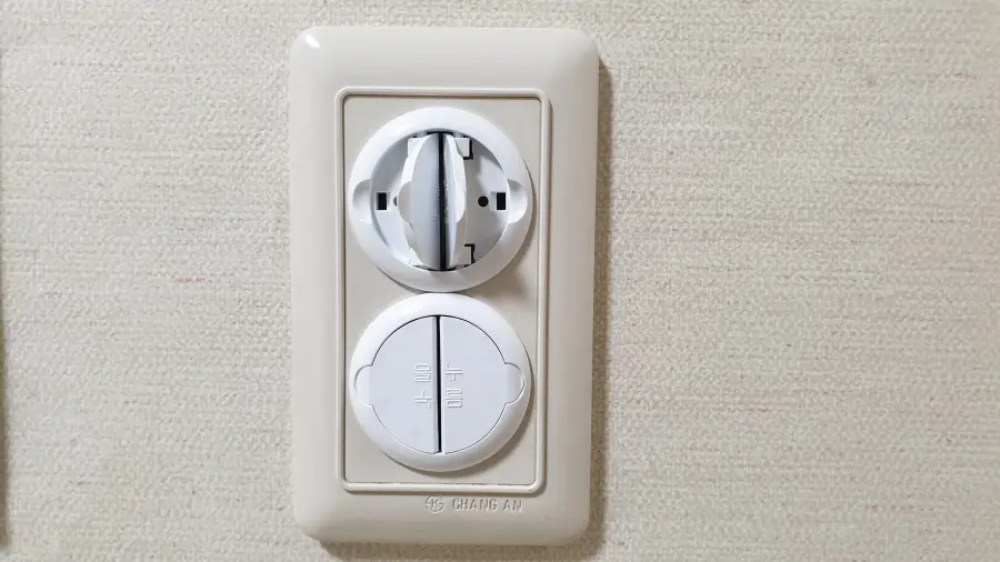 콘센트 막은 모습