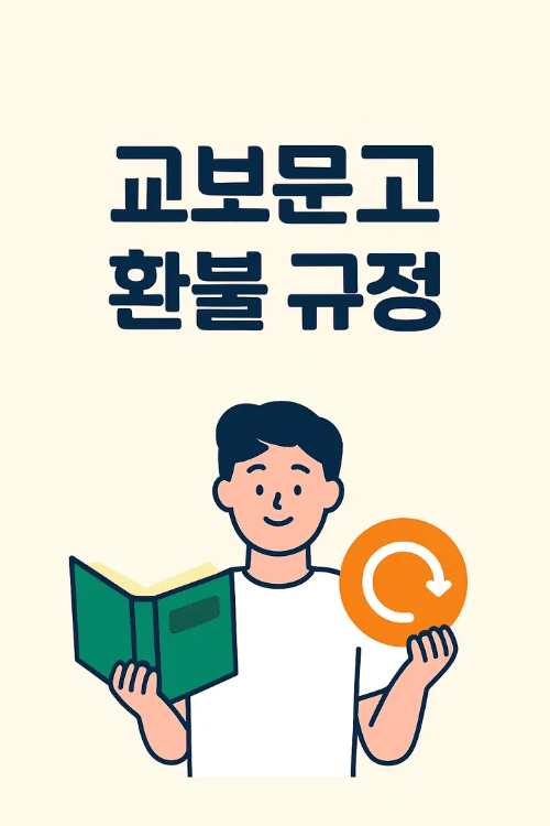 교보문고 환불 규정-썸네일이미지