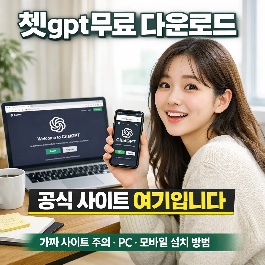 쳇gpt 무료 다운로드 완전 정리, 설치 링크 포함 (공식)