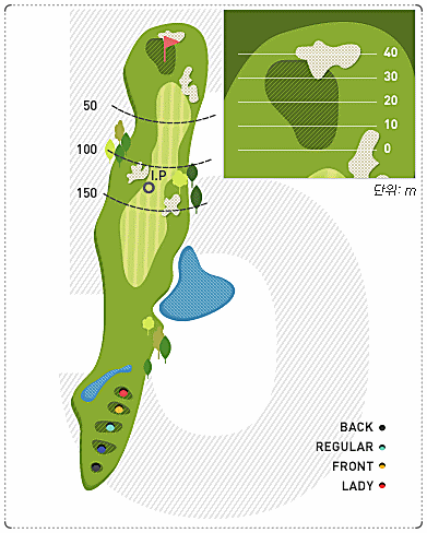 화성상록CC 남 코스 5번 홀