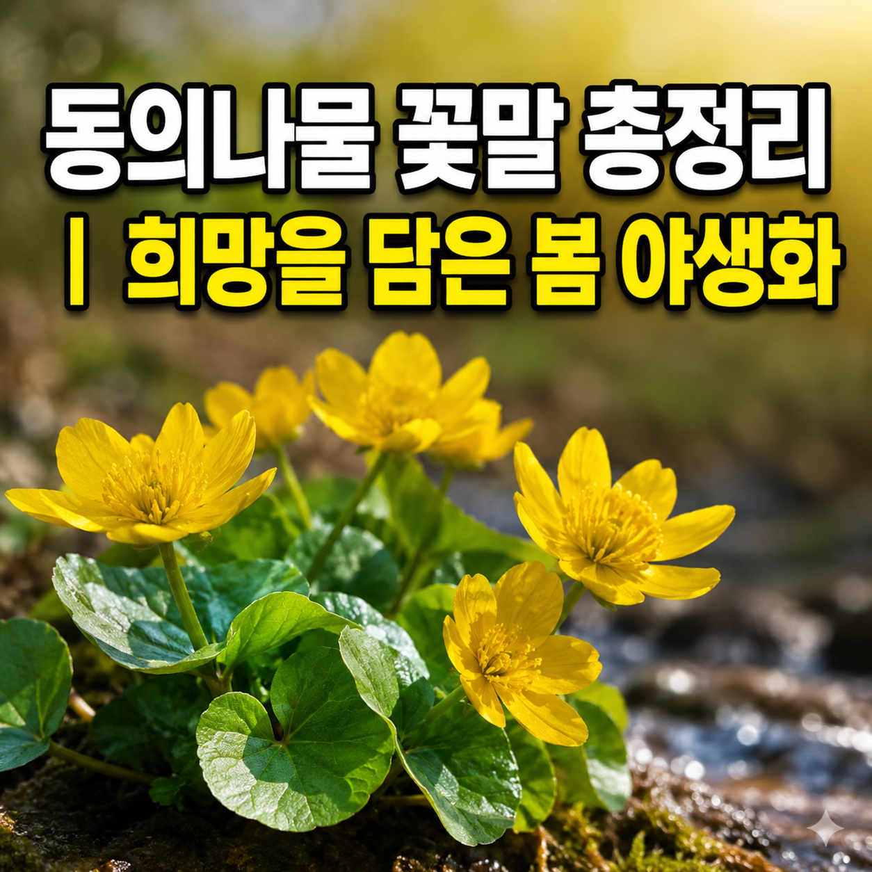 동의나물 꽃말