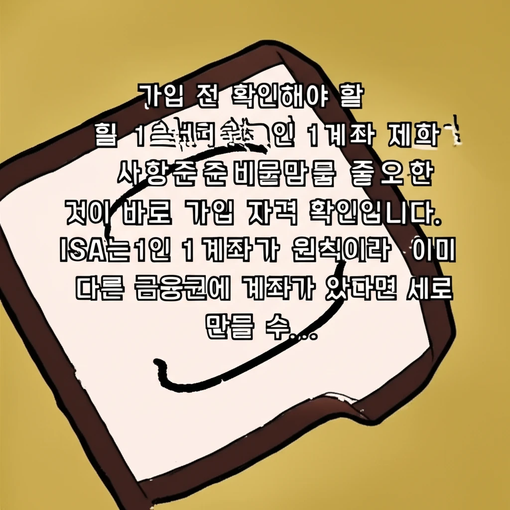 우리은행 ISA 비과세 혜택과 가입 ..