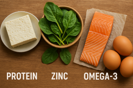 탈모에 좋은 영양식단