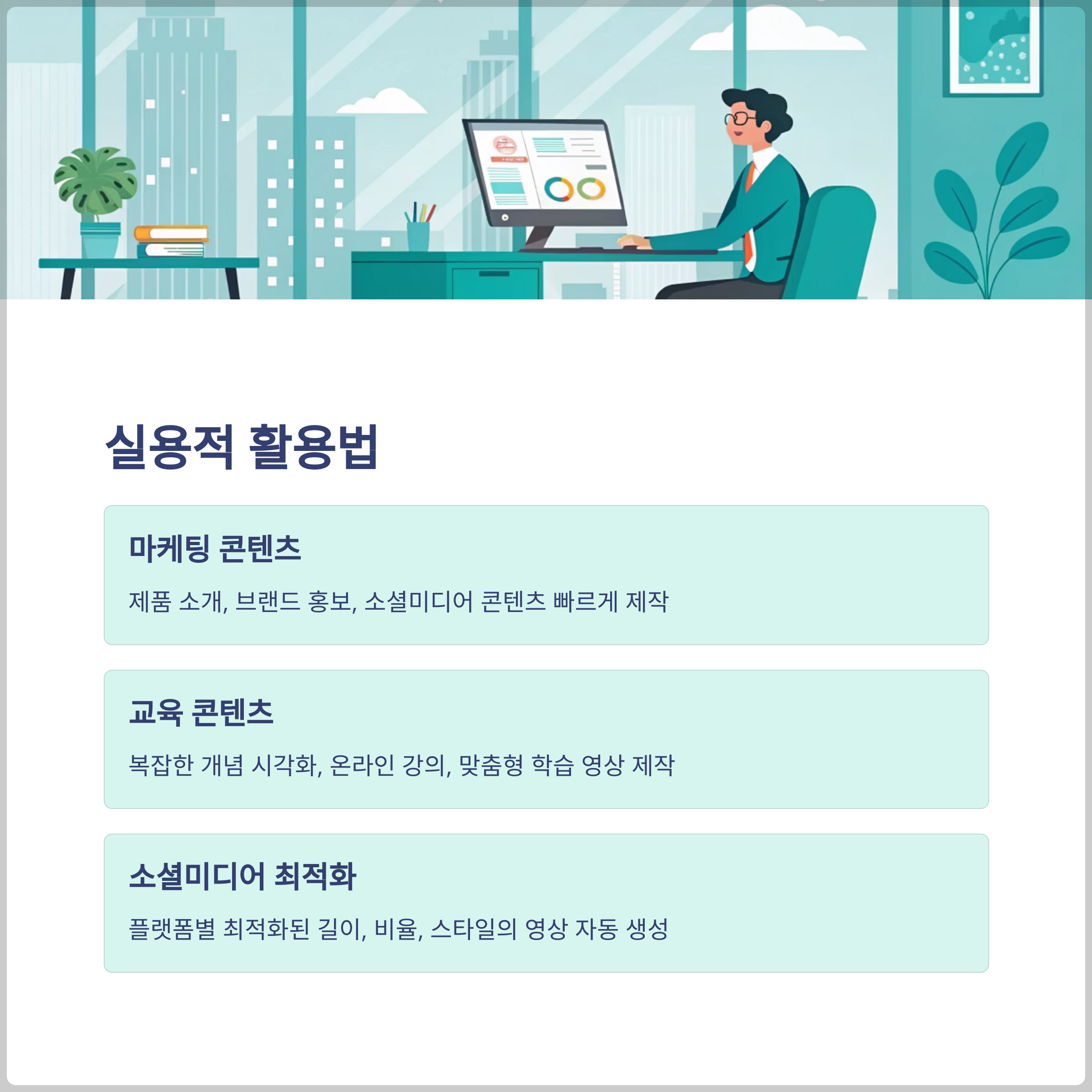 콘텐츠 제작자를 위한 실용적 활용법
