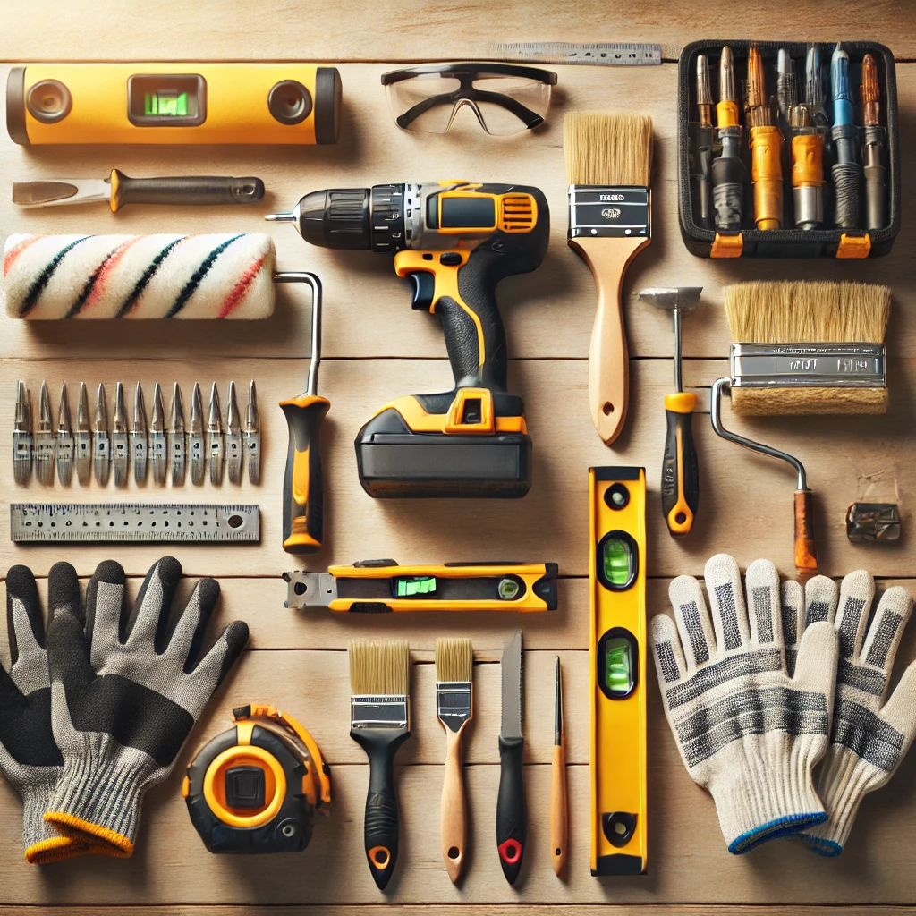 셀프인테리어에 필요한 공구와 장비들