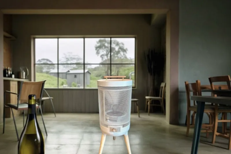 원룸 전기히터 인테리어 디자인 생활감