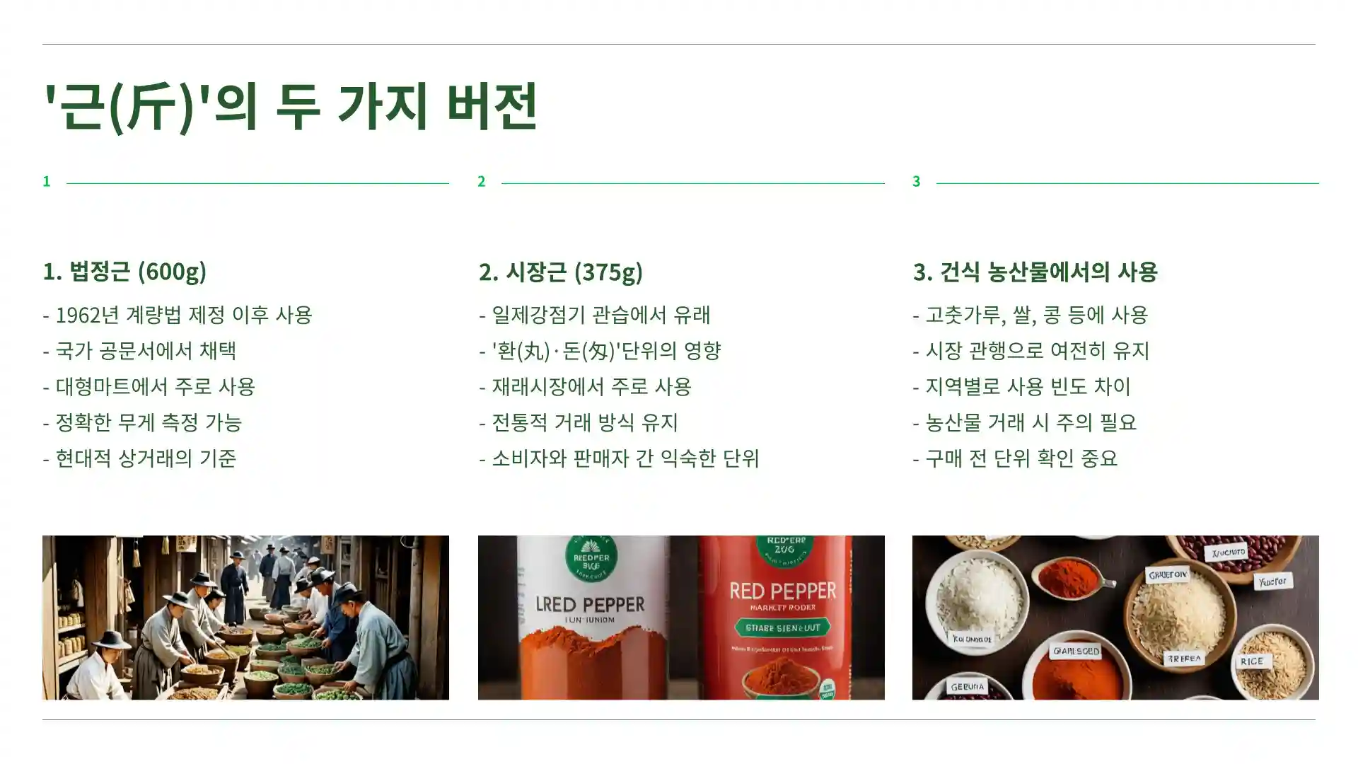 고추가루1근은 몇kg