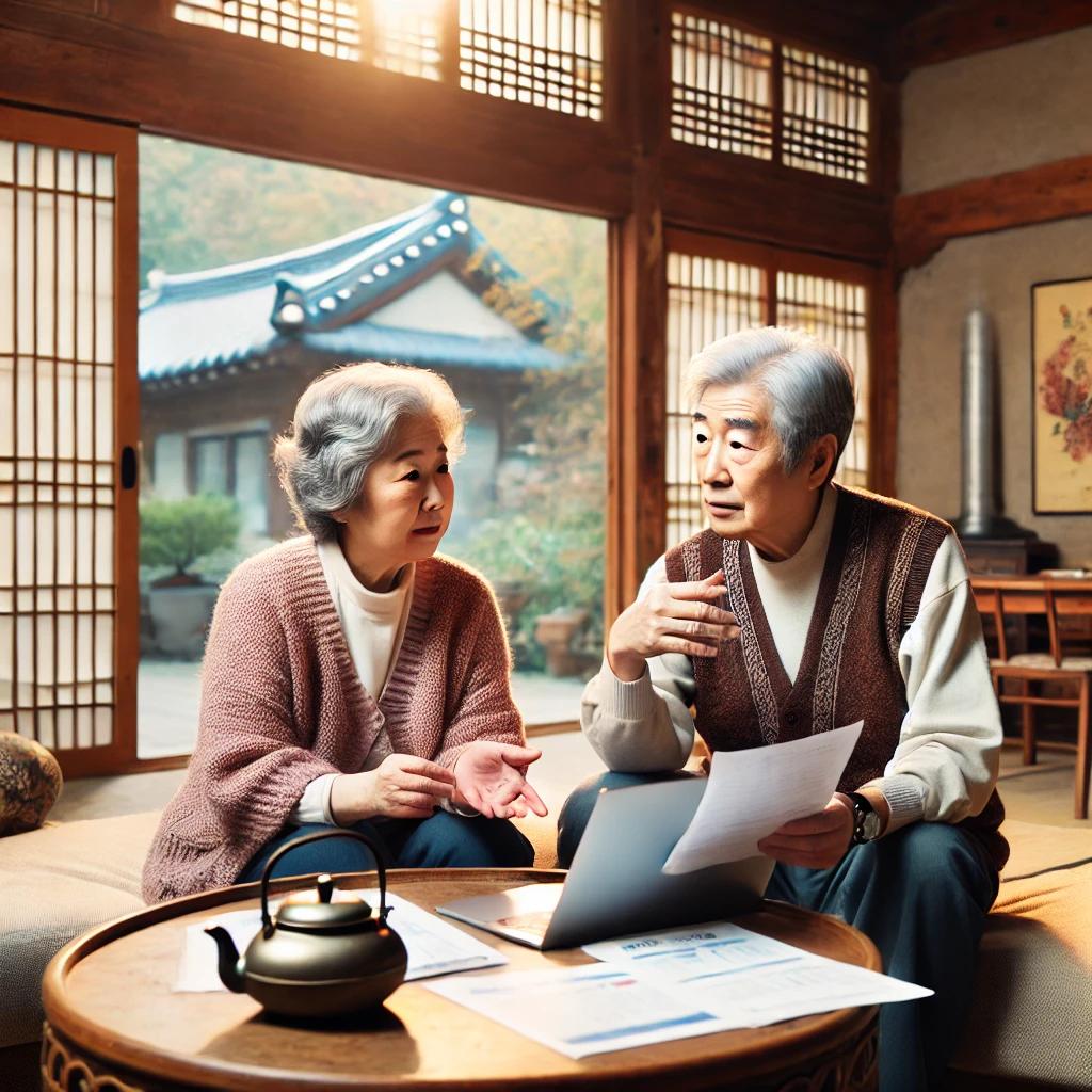 노인 기초연금 자가진단