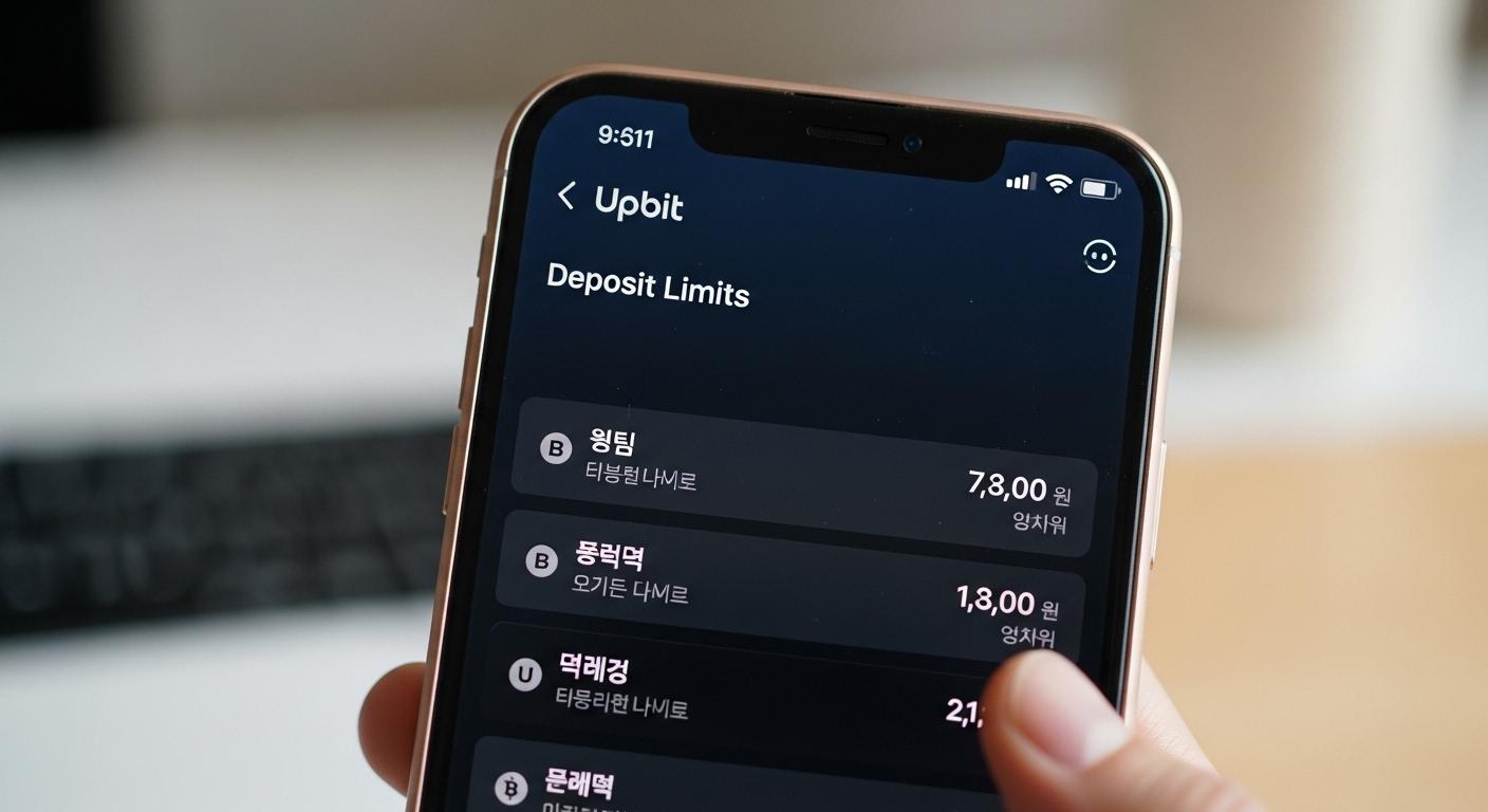 업비트 입금한도