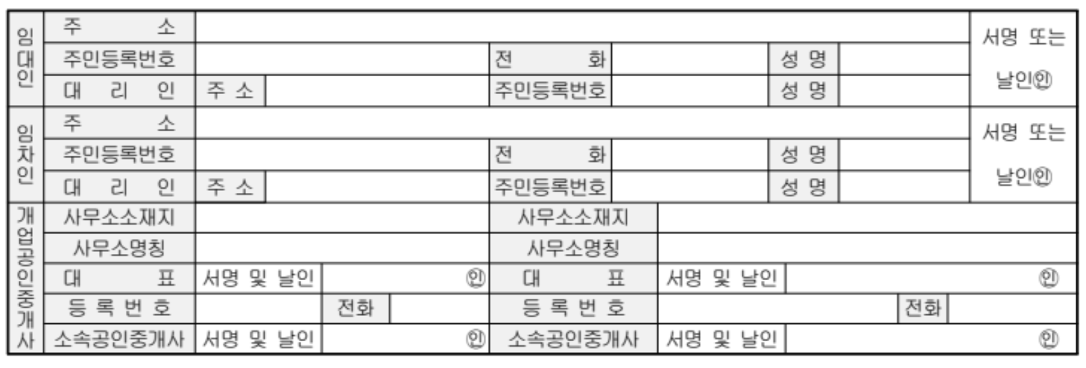 무상임대차계약서 양식 다운로드 PDF 작성 주의사항 분실 시 대처방법2