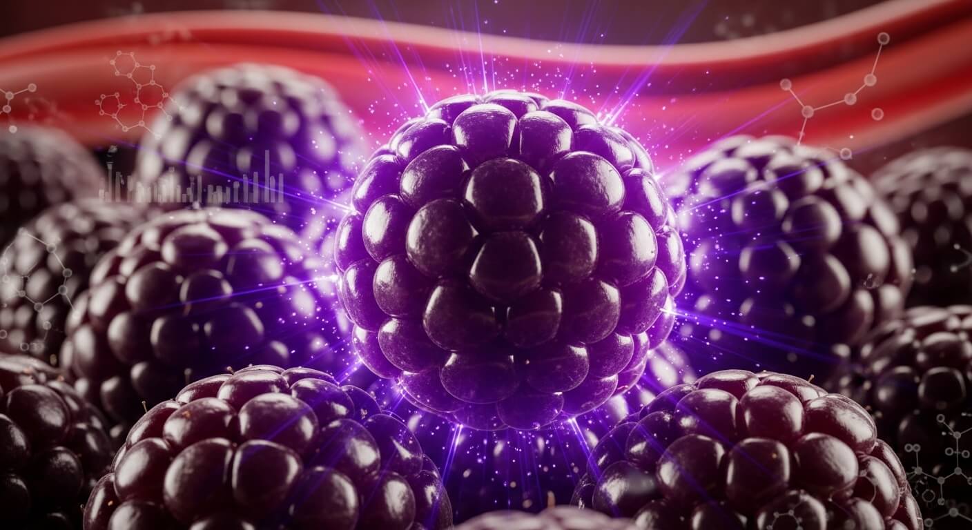 복분자 안토시아닌 농도와 항산화 집중도