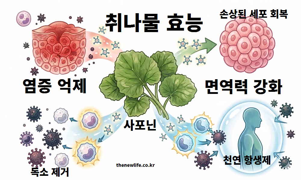 취나물 효능 면역력 강화 염증 억제