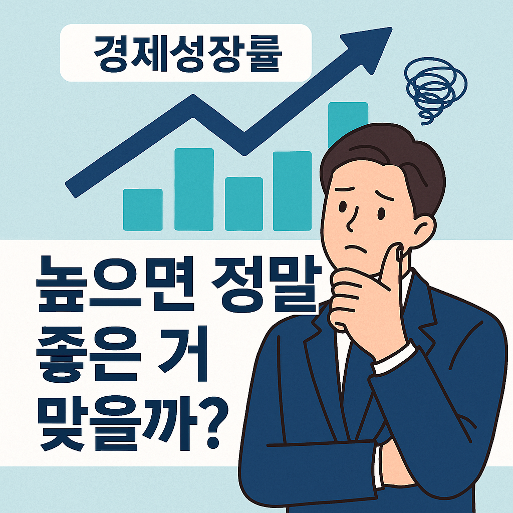 경제성장률, 높으면 정말 좋은 거 맞을까?