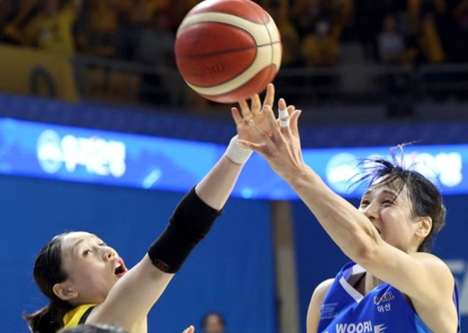 여자농구 챔피언결정전 우리은행 우승 영상