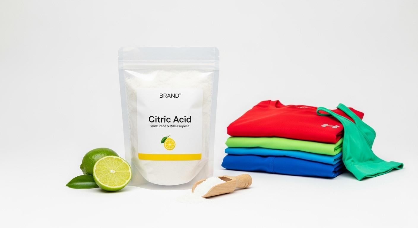 운동복 땀냄새 제거 구연산