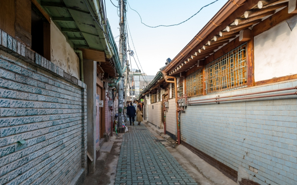 익선동 한옥마을 골목