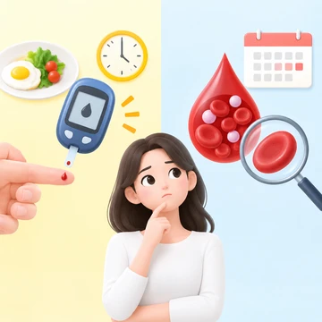 당화혈색소와 장기 혈당 관리 기준18