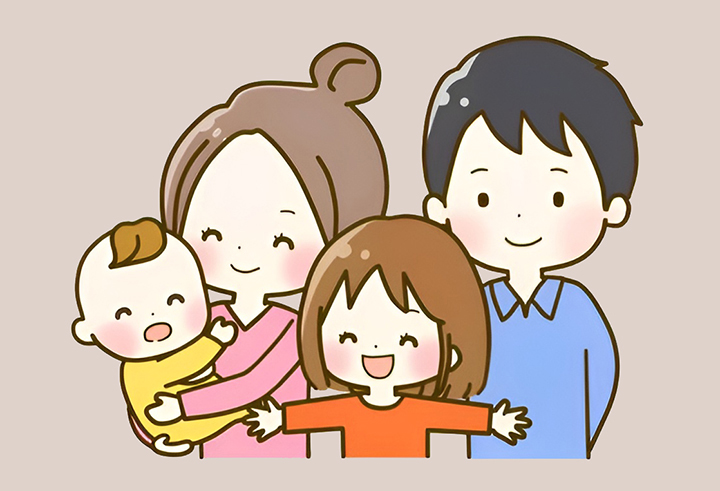 건강하고-행복한-가족