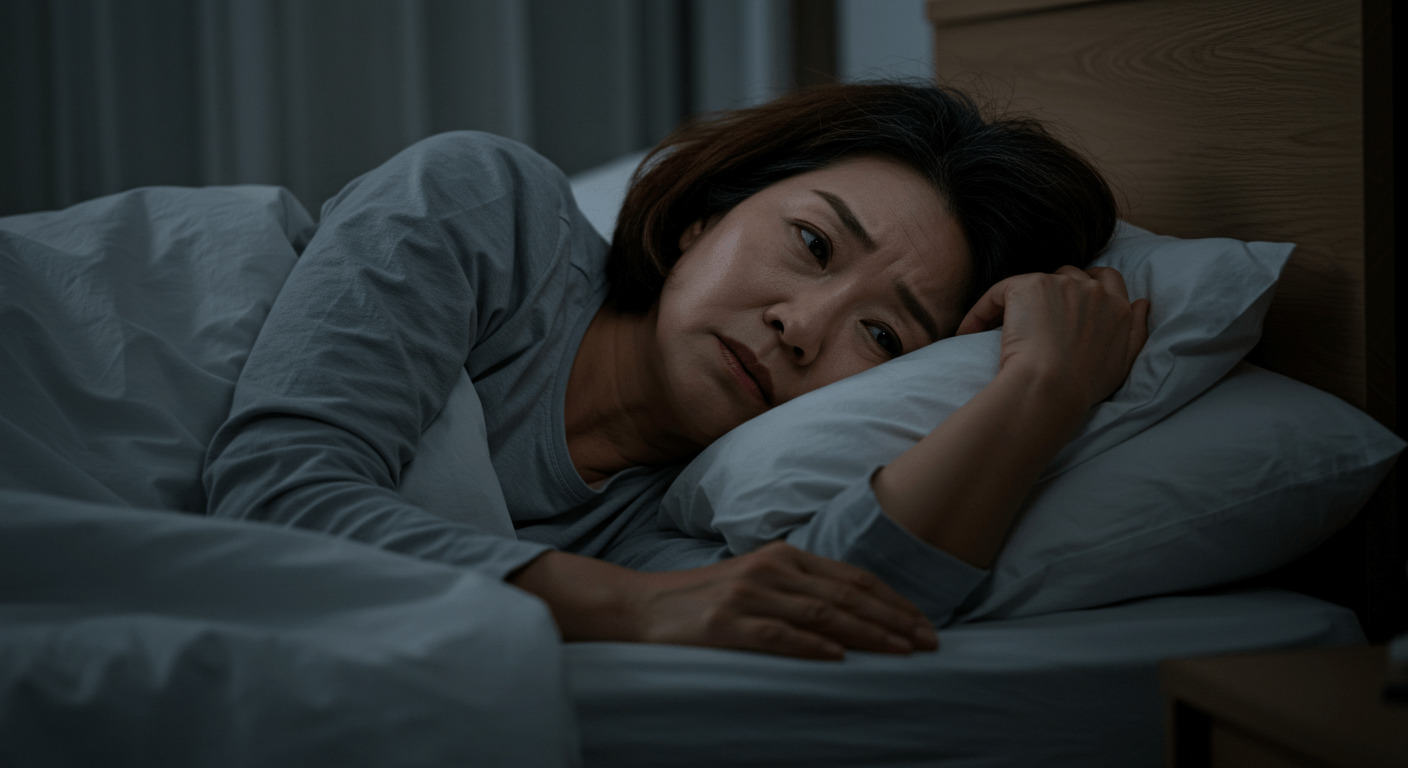 갱년기 불면증 수면제 없이 꿀잠 자는법 2