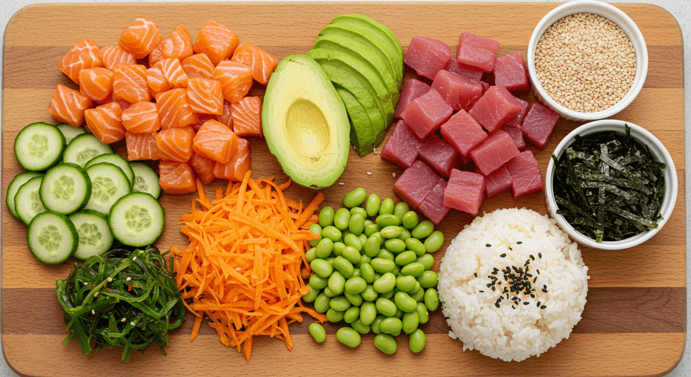 포케, 포케보울, 연어포케, 참치포케, 포케소스, 다이어트식단, 건강식, 하와이음식, 저탄고지, 홈메이드포케