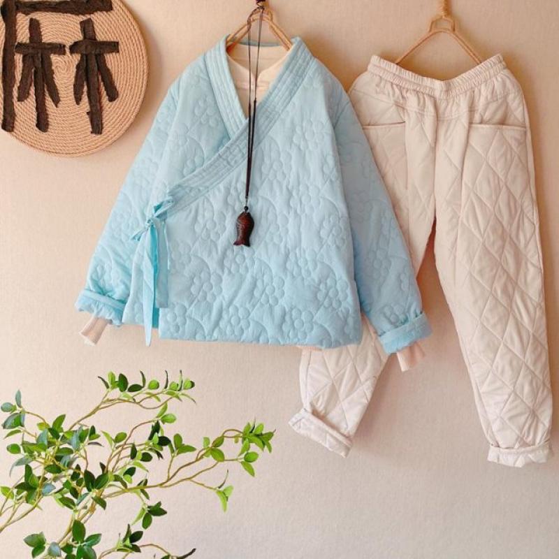 승복 누빔 저고리 겨울 계량 한복 여성 생활 어른 할머니 개량 한복 패딩