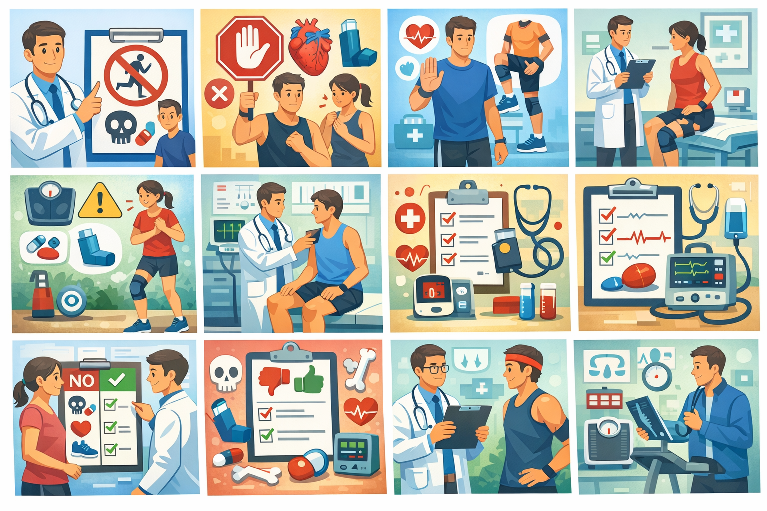 달리기 시작 전 필수 체크사항 (금기사항, 건강검진, 안전수칙)