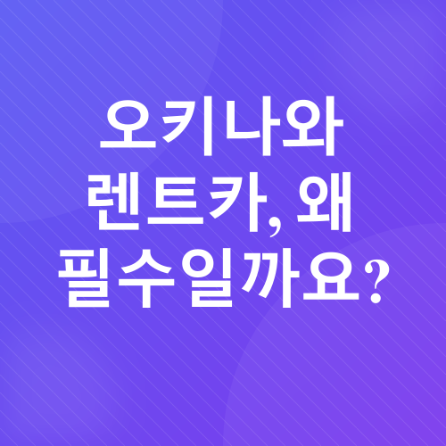 오키나와 렌트카 할인_1