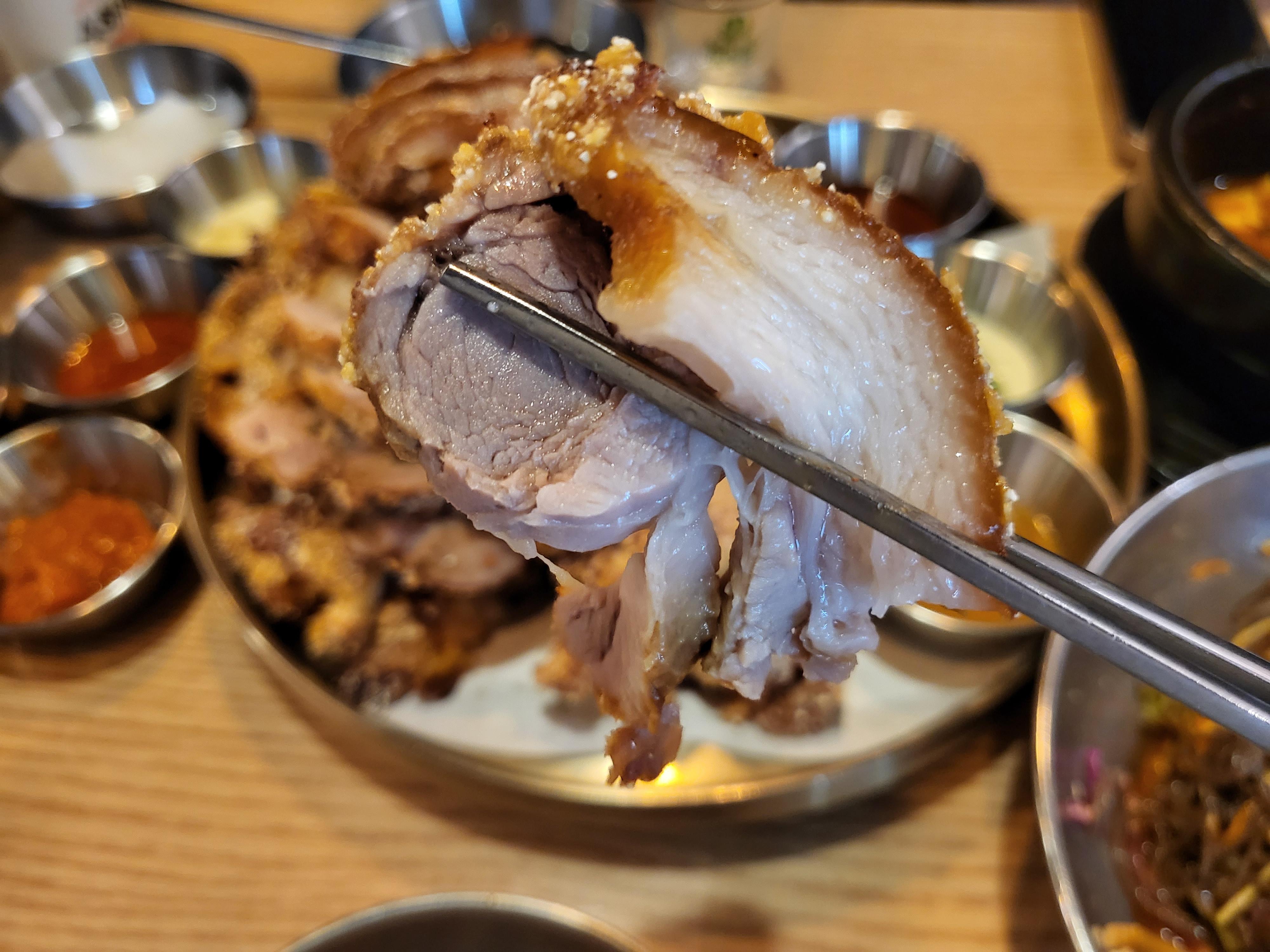 안양 오팔집 - 족발 클로즈업