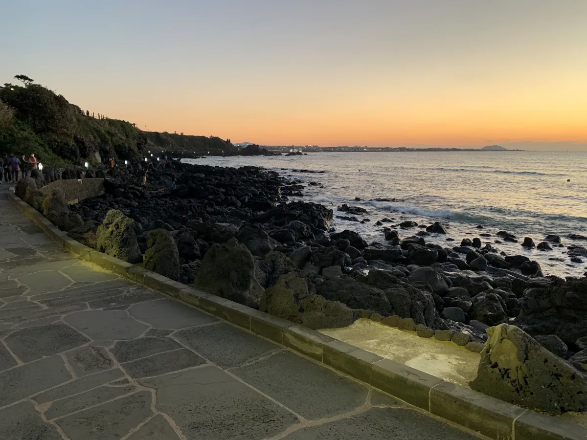 한담해변-야경
