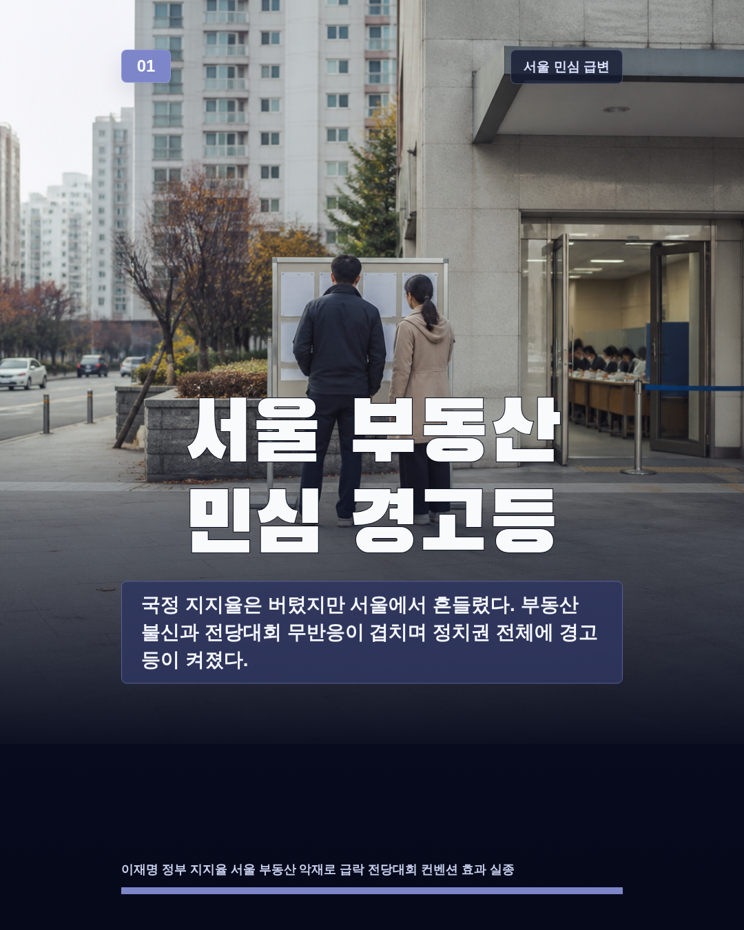 서울 부동산 민심 경고등