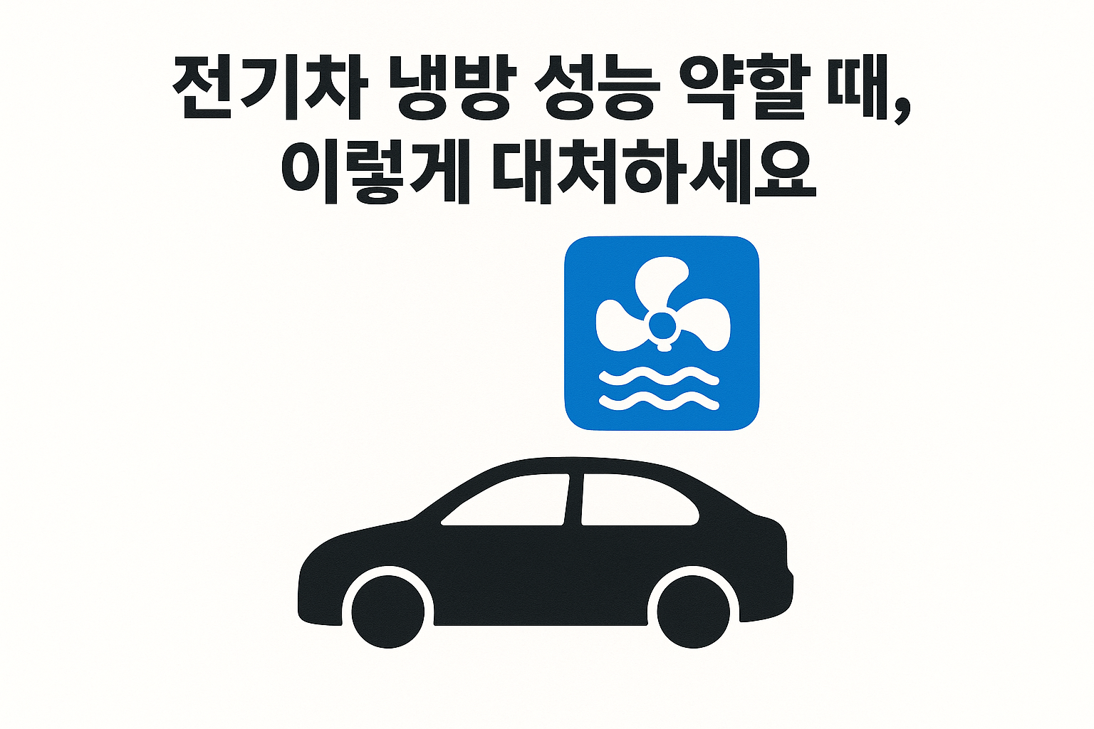 전기차 냉방 성능 약할 때, 이렇게 대처하세요! 🚗❄️