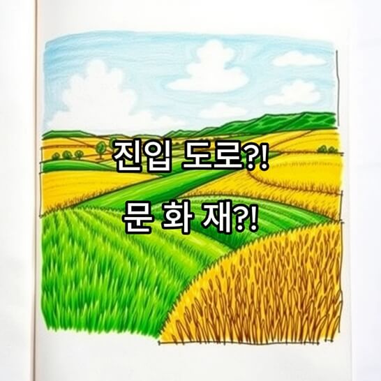 수채화-논