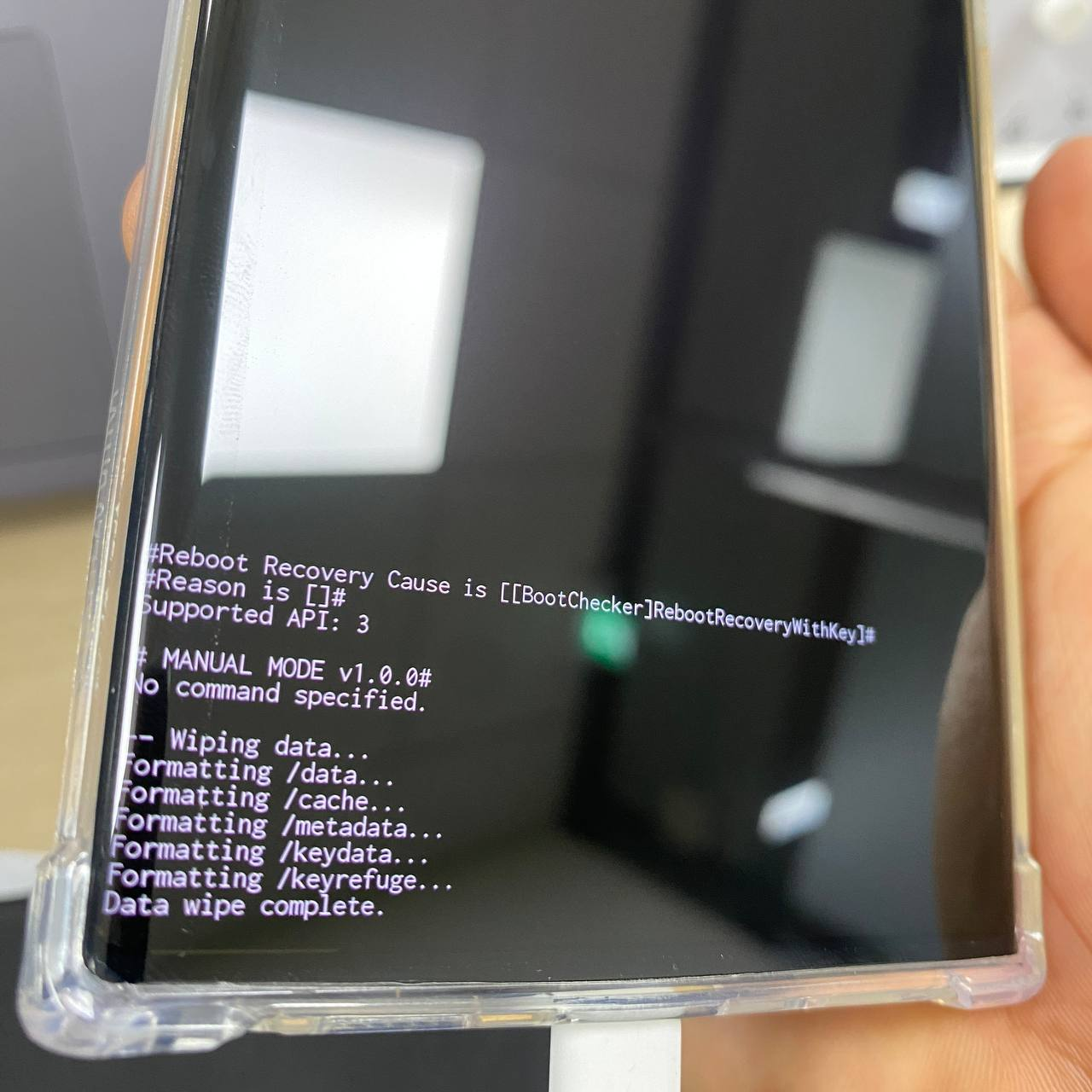 갤럭시 공장초기화 하는 방법6