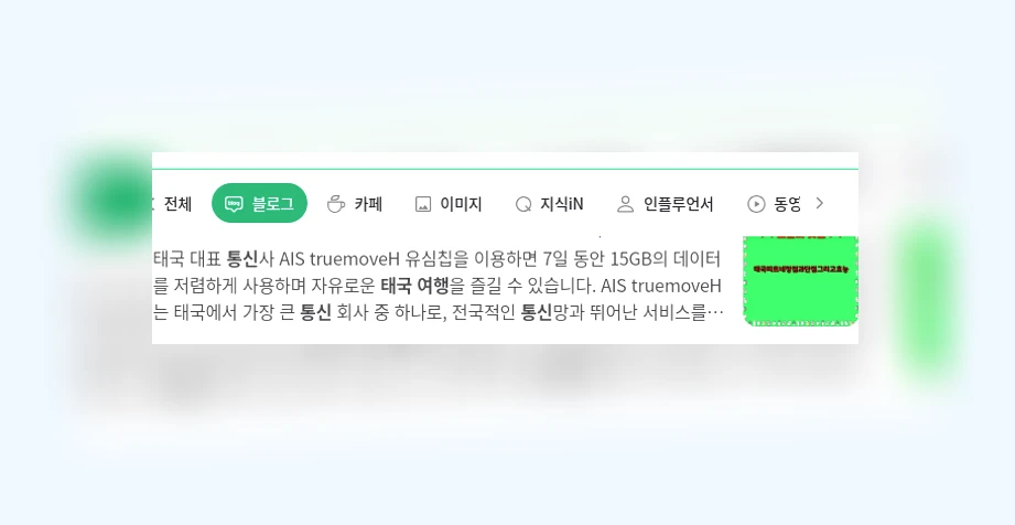태국 여행 통신_1_subsection