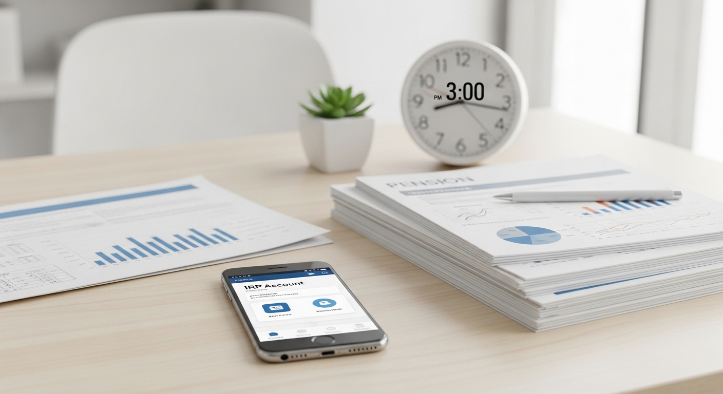 IRP 해지, 개인형 퇴직연금, 퇴직금 계좌