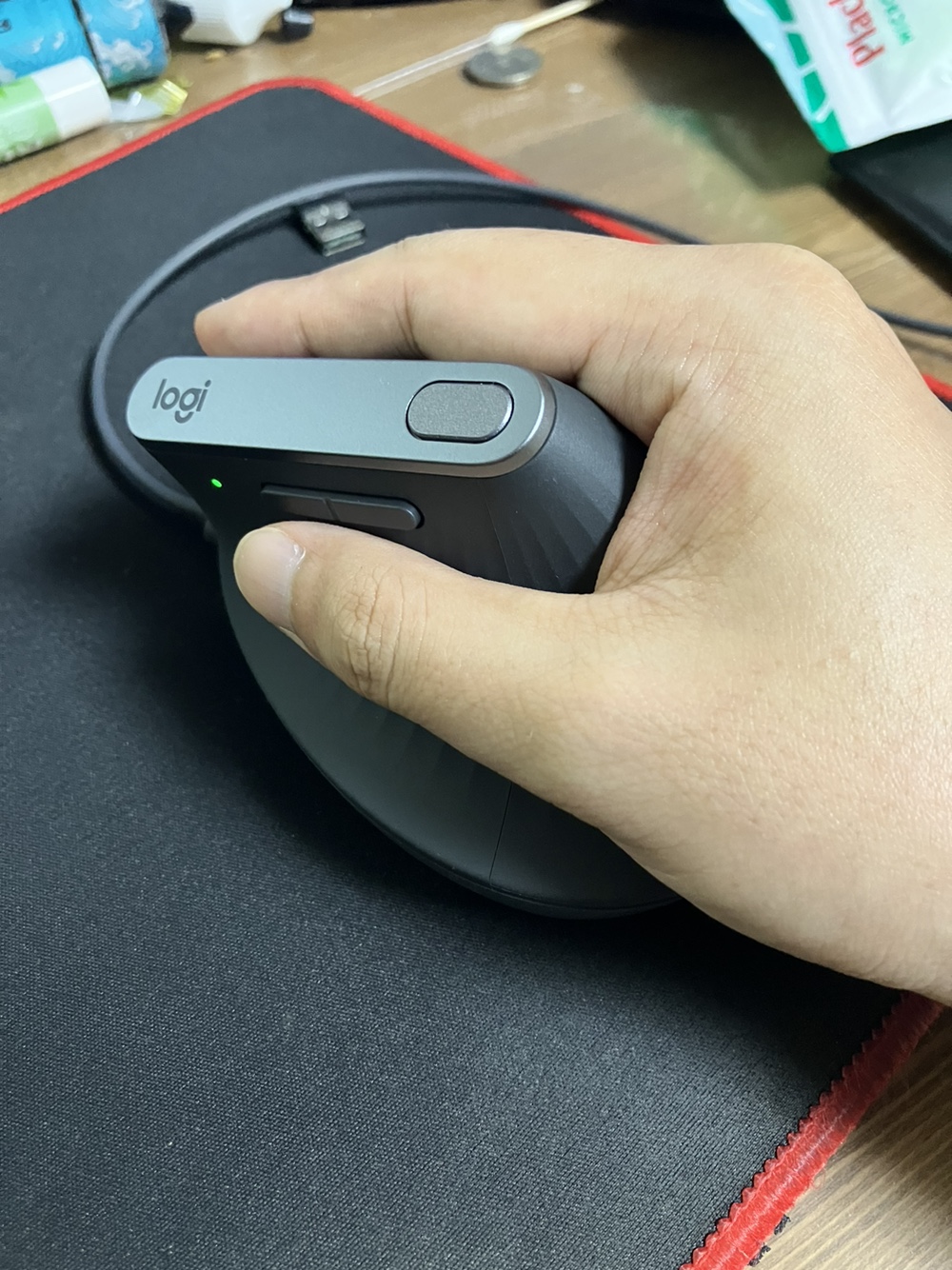 로지텍 버티컬 마우스 MX