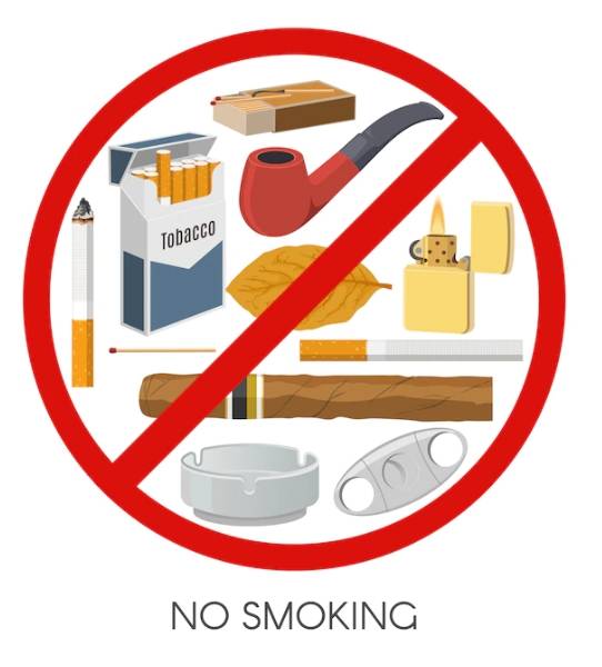 금연을 위한 포스터