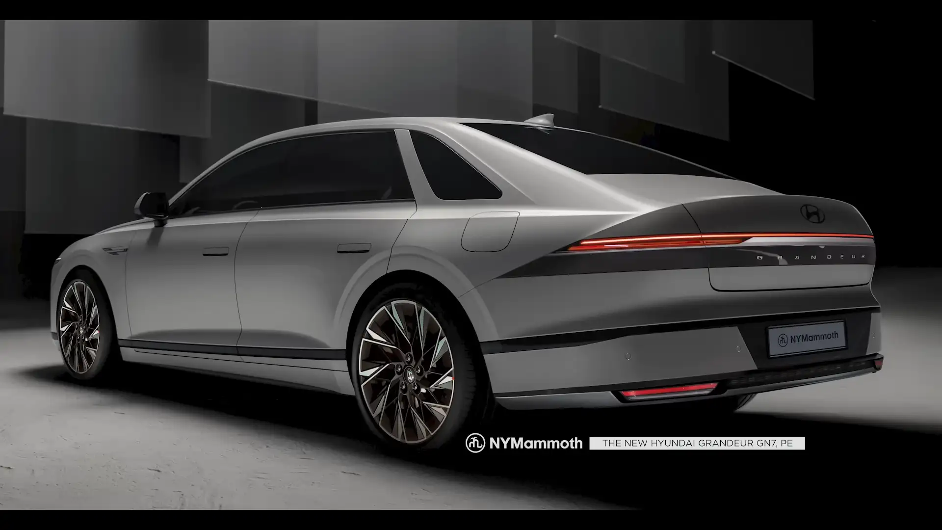 그랜저 페이스리프트 실내