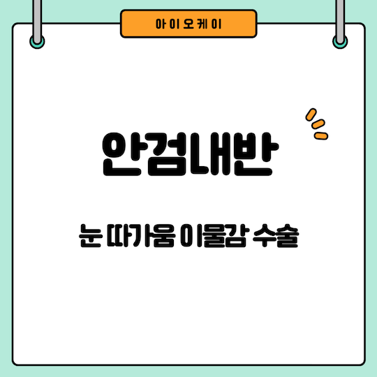 안검내반-수술-실비청구