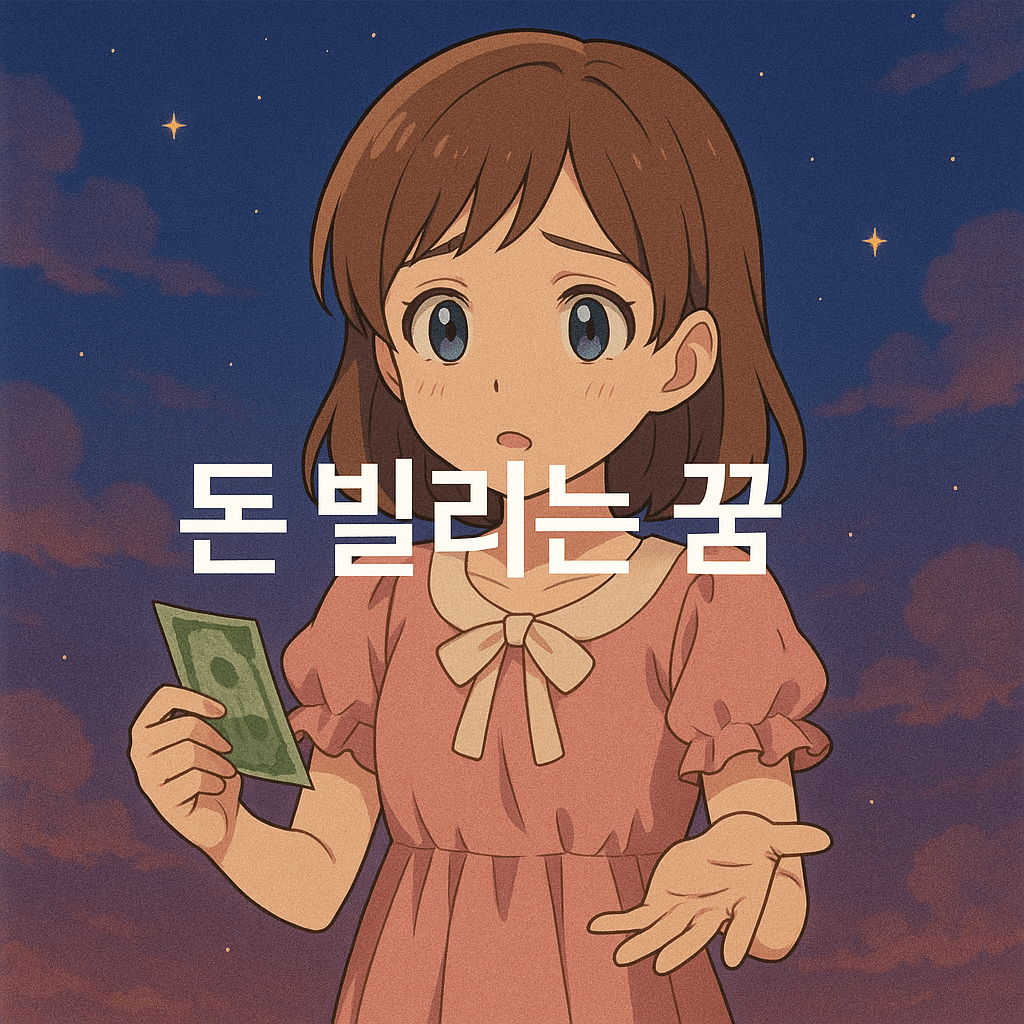 돈 빌리는 꿈 해몽