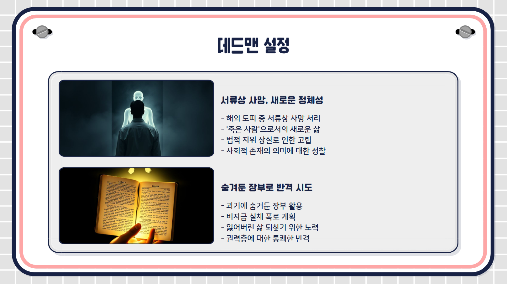 데드맨 설정 관련 사진