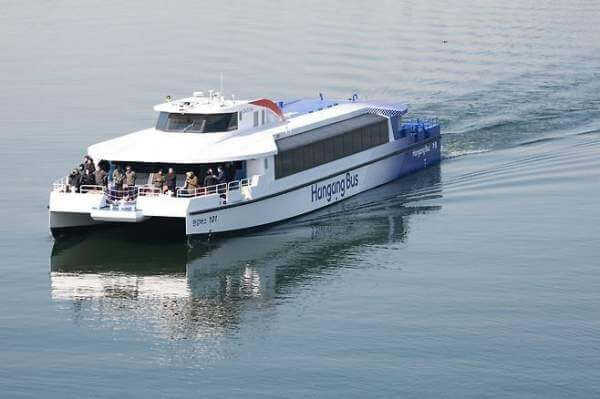 한강버스 시민탑승중단