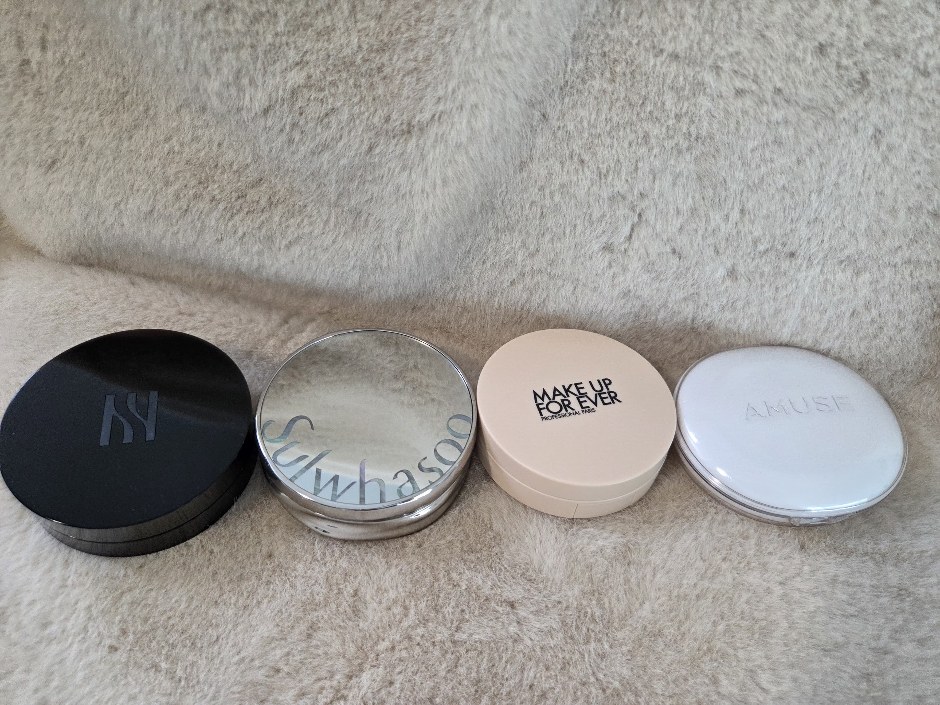 쿠션/파운데이션 유목민 집중! 색상 비교 보고 가세요~