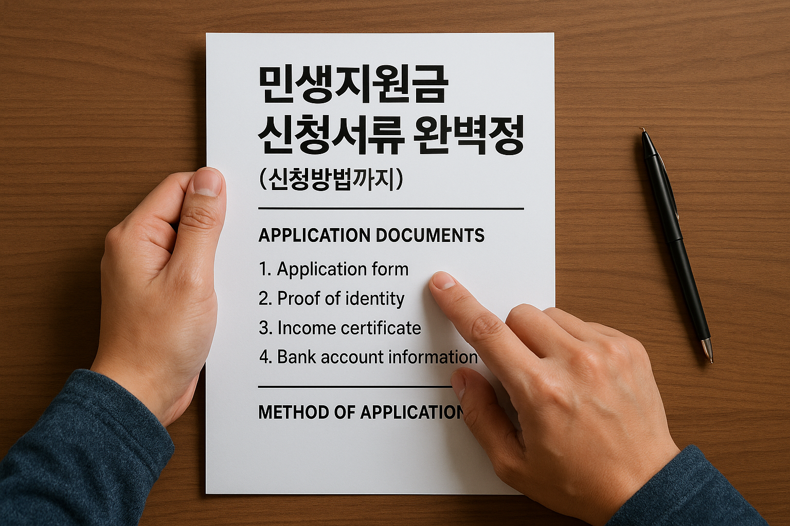 민생지원금 신청서류 완벽정리 (신청방법까지)