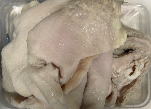 깐양 흐르는 물에 씻기