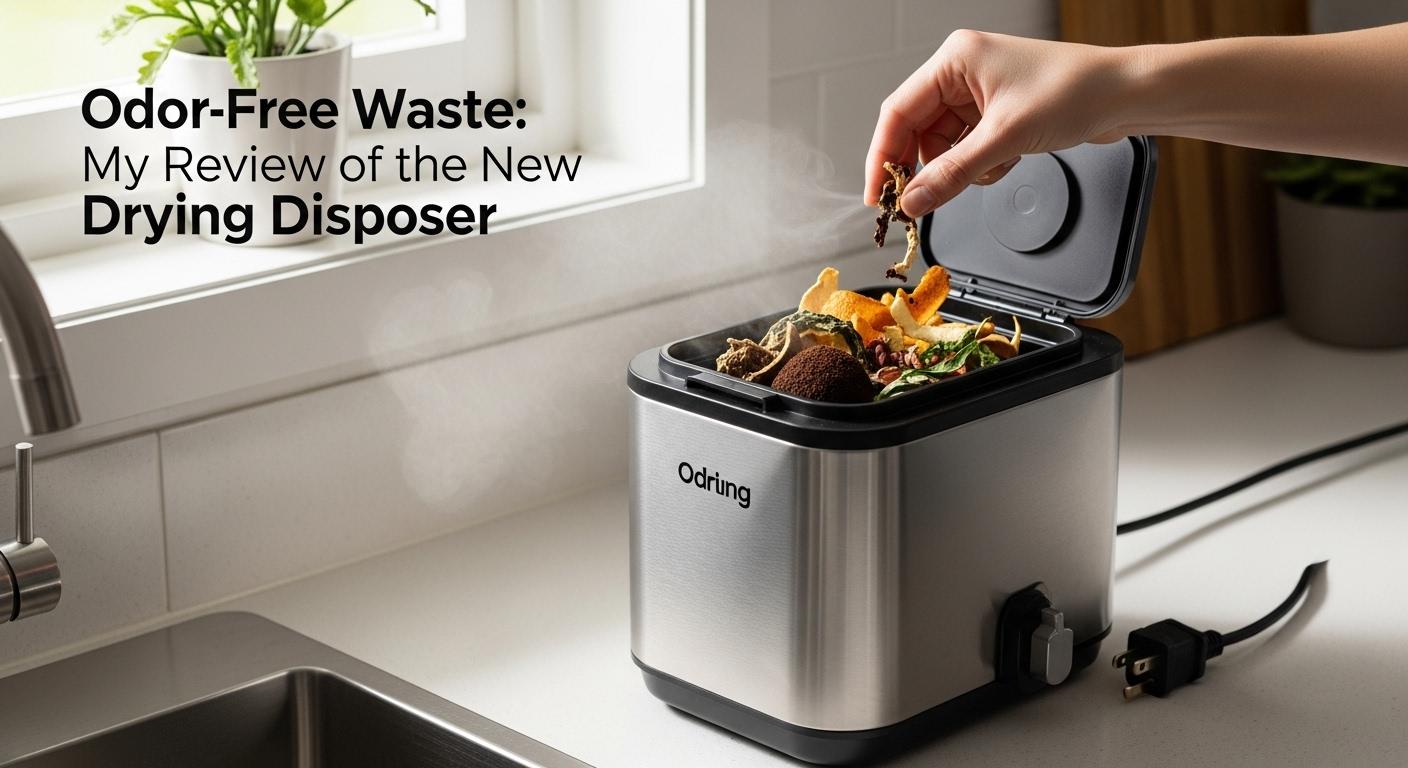 냄새 민감층 건조형 음식물처리기 내돈내산 후기