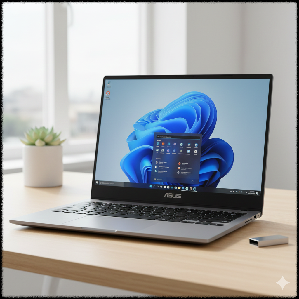 Windows 11 백업 이미지로 시스템 복구를 완료한 화면