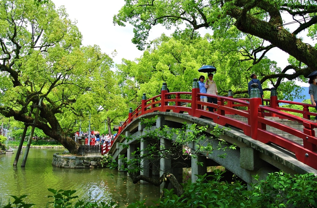 일본 후쿠오카 그린 브릿지